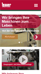 Mobile Screenshot of bauer-weilheim.de